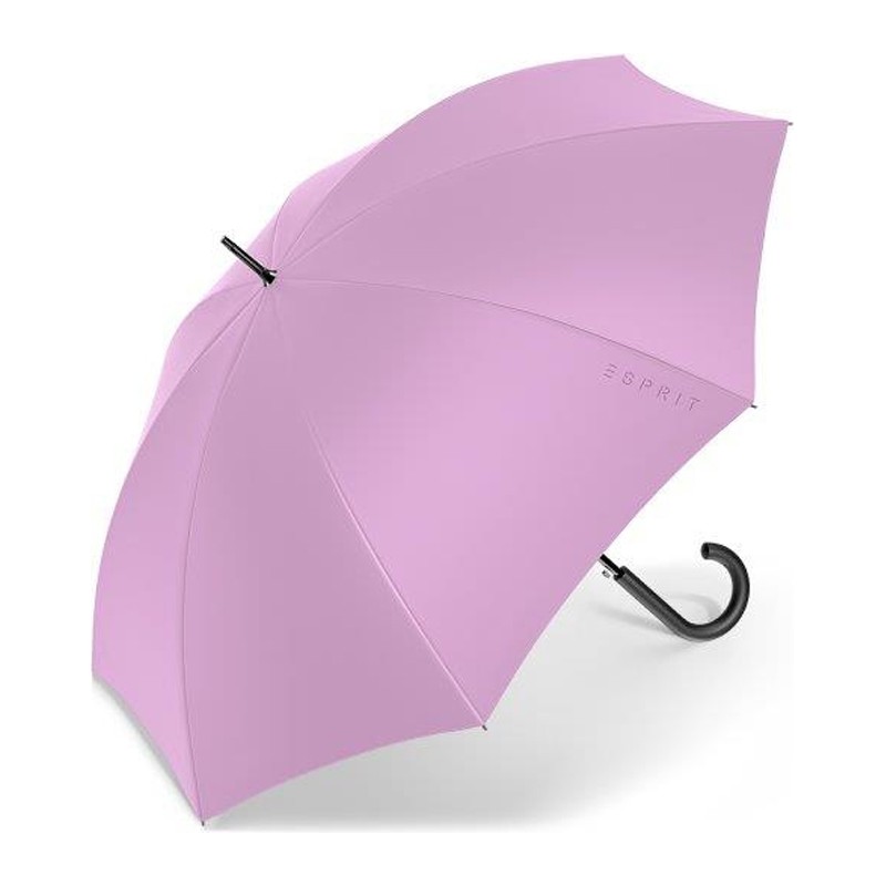 Esprit - Long parapluie canne femme automatique - lilas