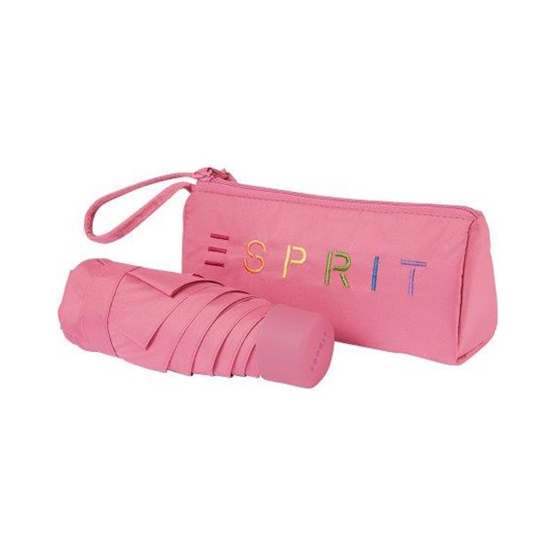 Esprit - Ultra mini parapluie dans sa pochette - rose