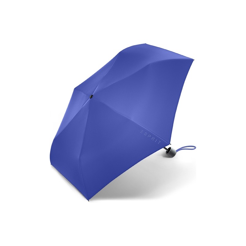 Esprit mini slimline - mini parapluie de poche manuel - bleu