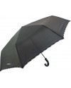 Parapluie moyen noir à manche courbé Gianfranco Ferre