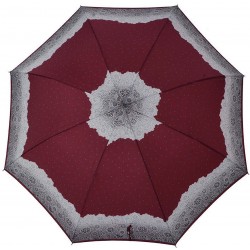 Long parapluie bordeaux...