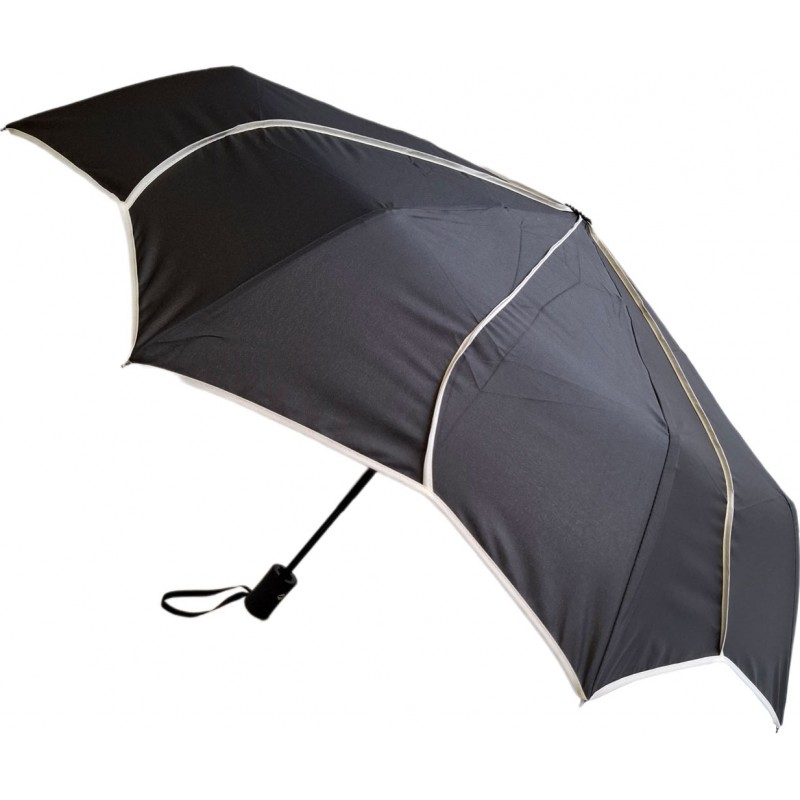 Parfi - Petit parapluie collection "Flower" semi-automatique - noir