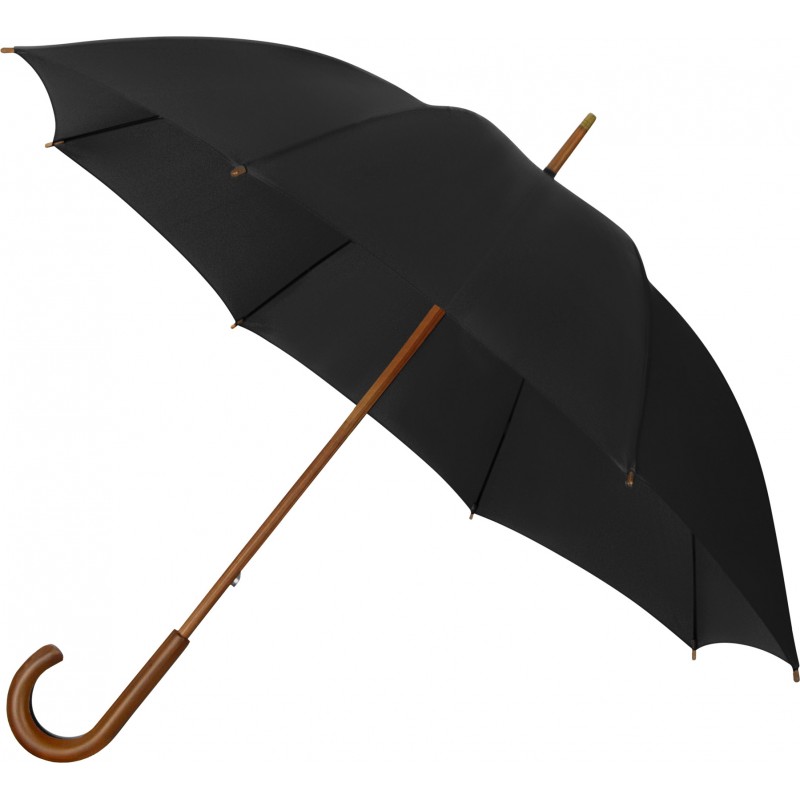 Parfi - Long parapluie canne modèle "Mistral" - noir