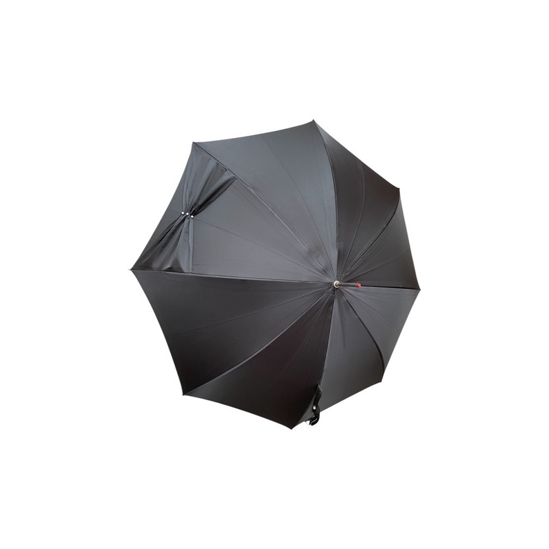 Doppler - Long parapluie Mesh - noir uni perles