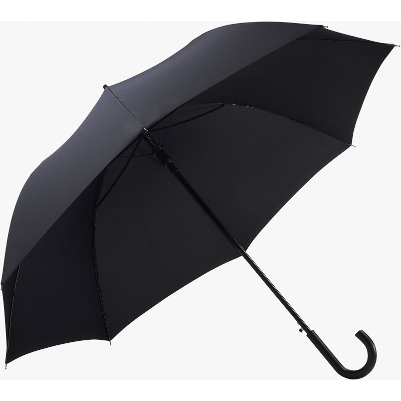 Doppler - Parapluie canne extra long Fiber Blackstar AC - noir