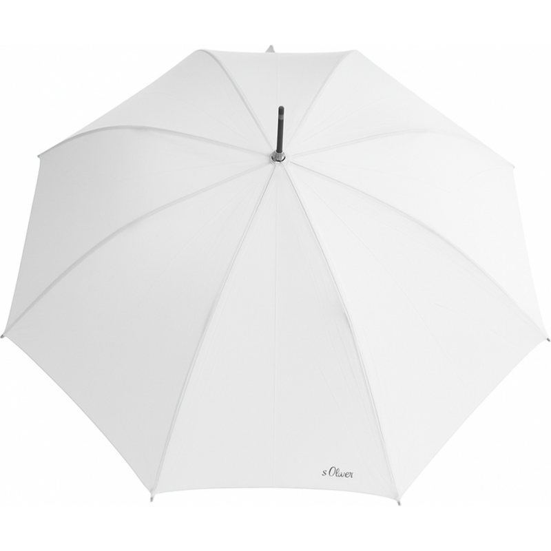 Long parapluie S.Oliver, couleur unie, poignée canne