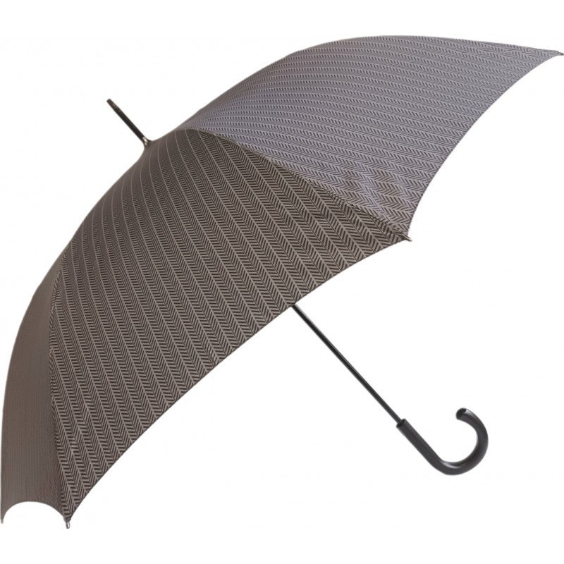 Long parapluie S.Oliver, poignée canne chevrons gris