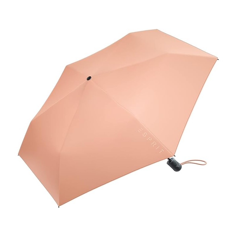 Esprit - Parapluie de poche automatique Easymatic Slimline - pêche - peach pink