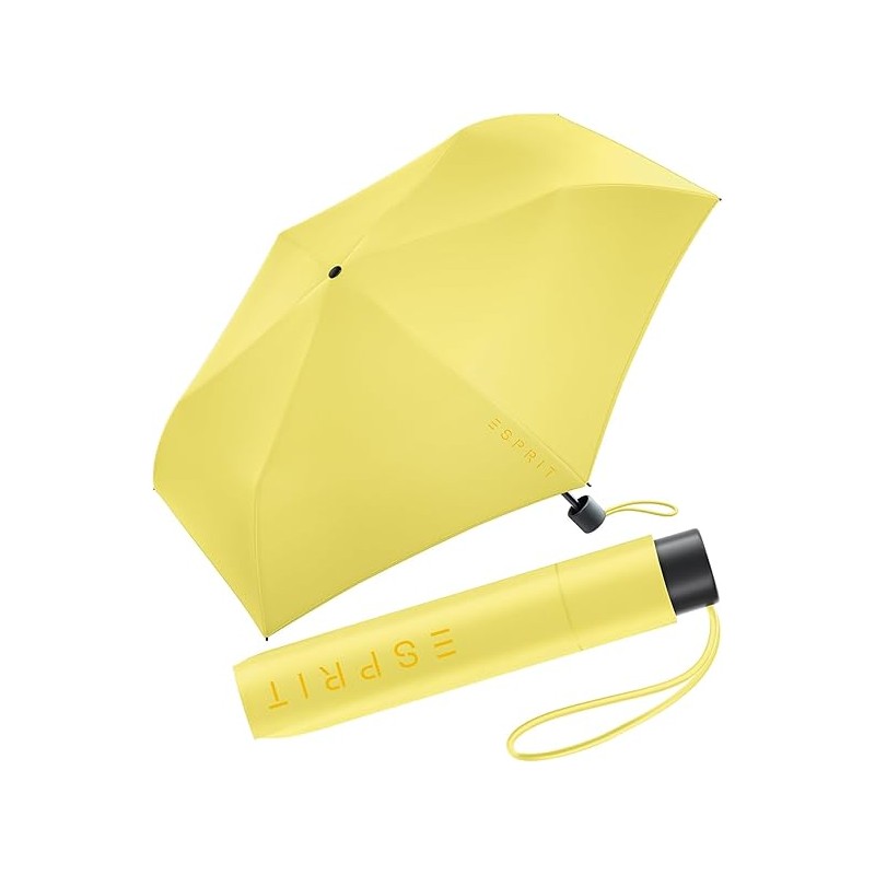 Esprit slimline uni mini paraplu rond handvat