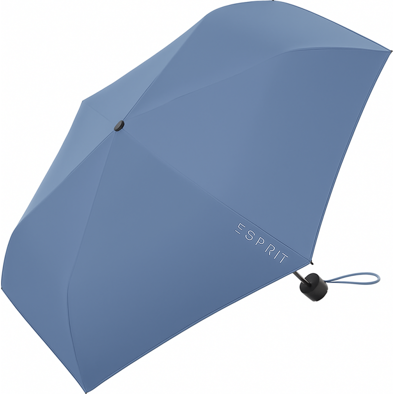 Esprit slimline uni mini paraplu rond handvat