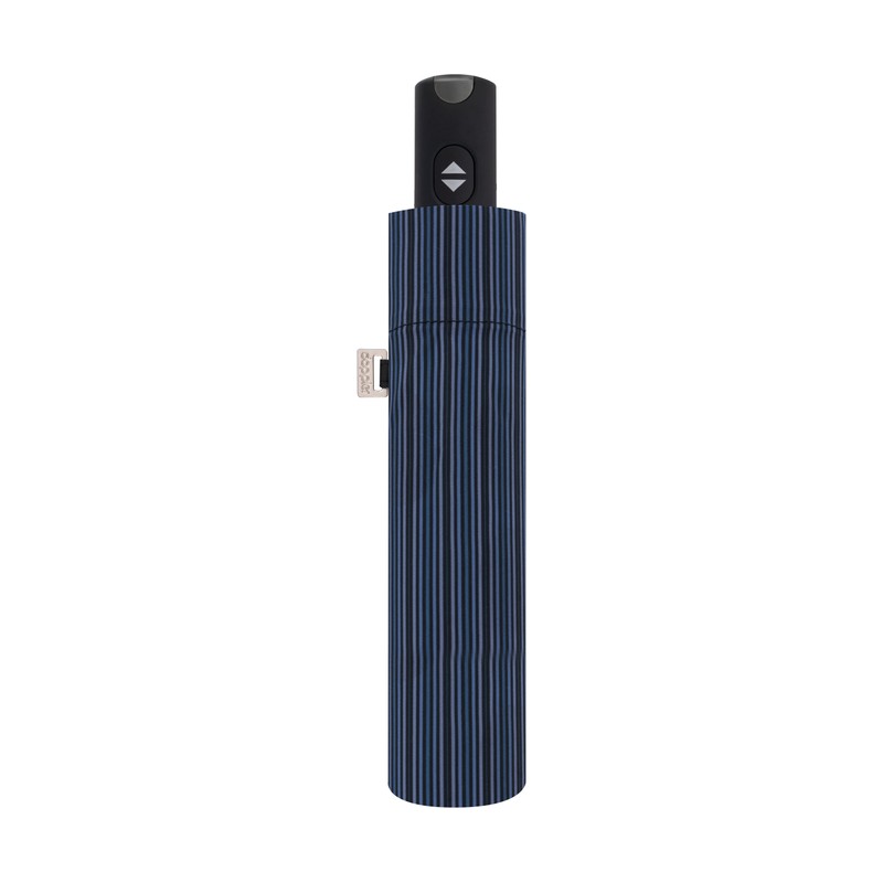 Doppler - Petit parapluie Carbonsteel Magic - marine ligné