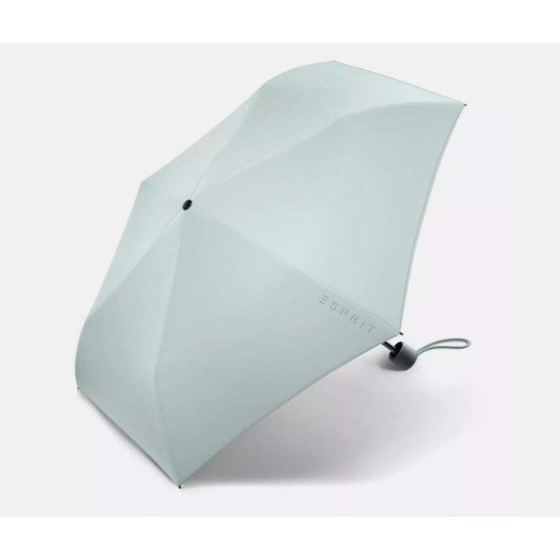 Esprit mini slimline - mini parapluie de poche manuel - Harbour Gray vert menthe