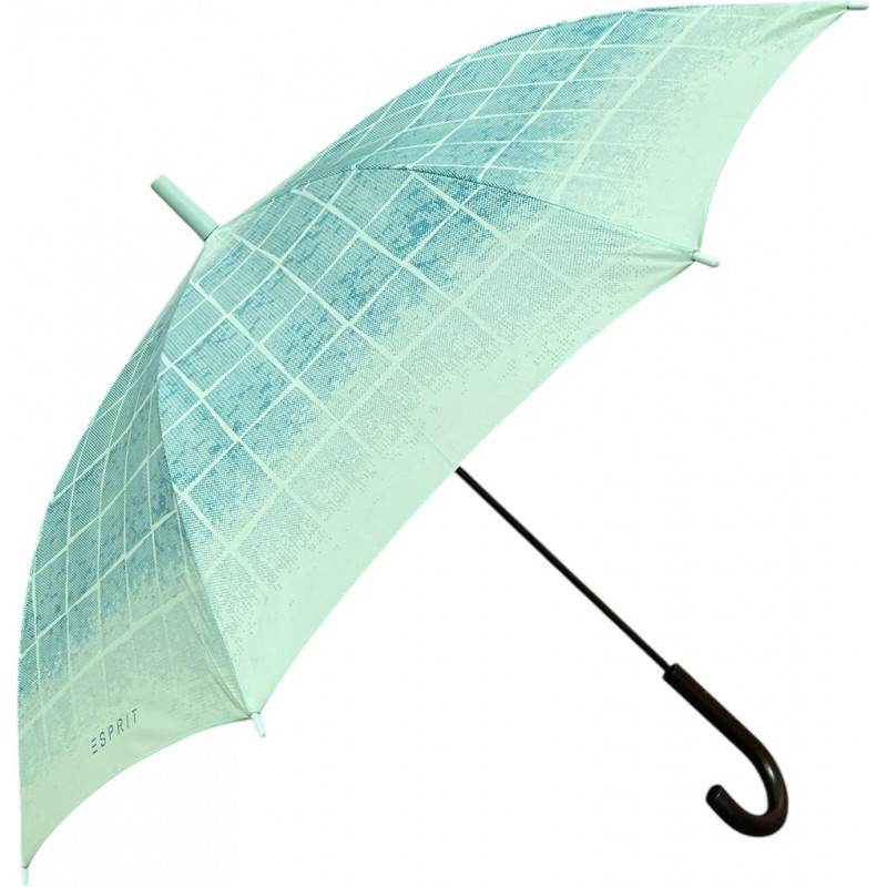Esprit - Long parapluie canne femme automatique motifs - vert pâle