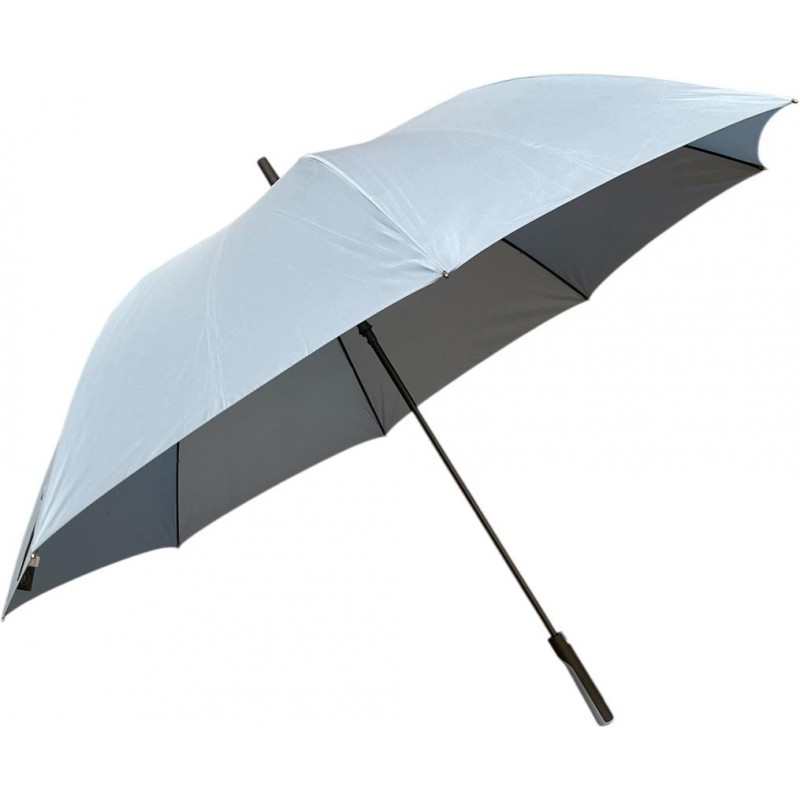 copy of Long multicolored golf umbrella with blue straight handle